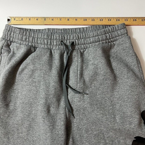 Nike Air Jordan Flight Jumpman Mens Heavyweight Sweatpants Size Med Gray - Picture 4 of 11